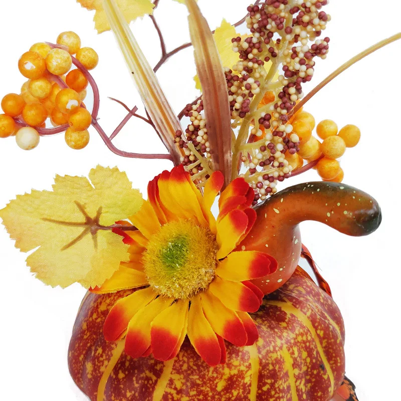 Осенняя искусственная тыква 3 размера Тыква для украшения вечевечерние НКИ на