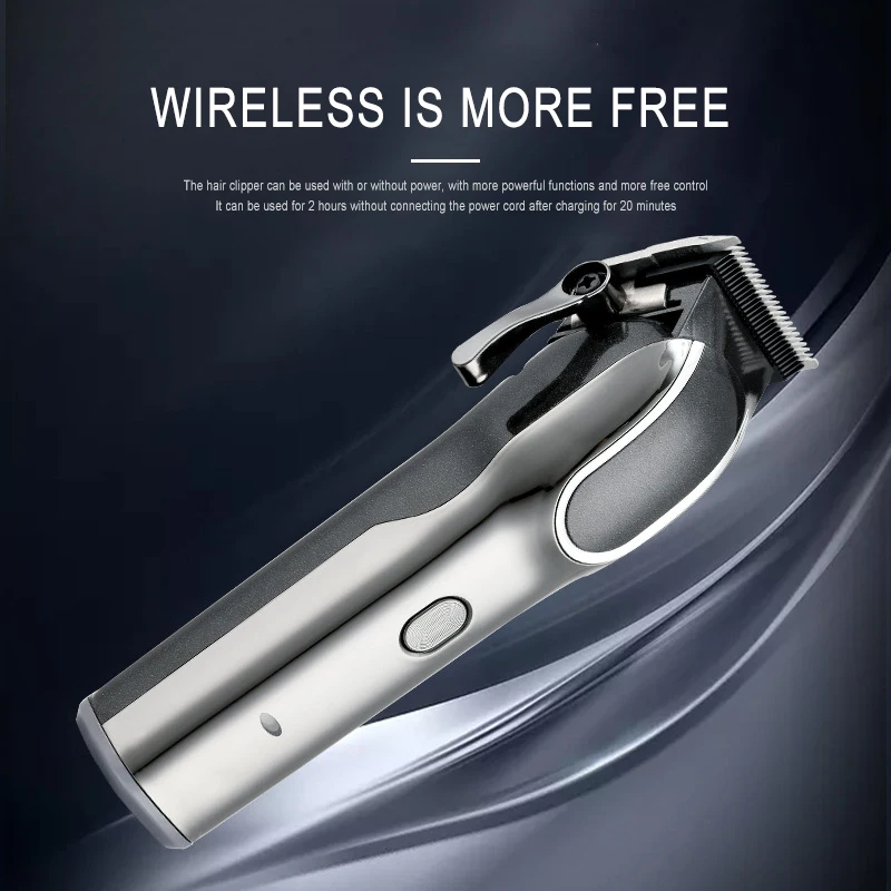 Профессиональная машинка для стрижки волос Аккумуляторный триммер с