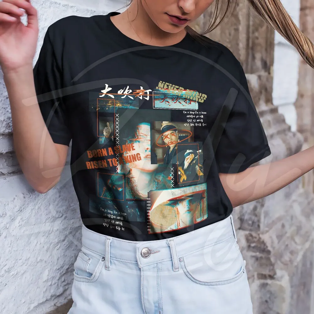 Рубашка DAECHWITA унисекс Suga - Agust D Shirt Group Members | Мужская одежда