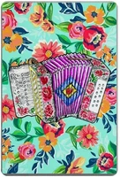 bit signshm flower accordion in life retro metal tin sign plaque poster wall decor art shabby chic gift suitable 12x8 inch