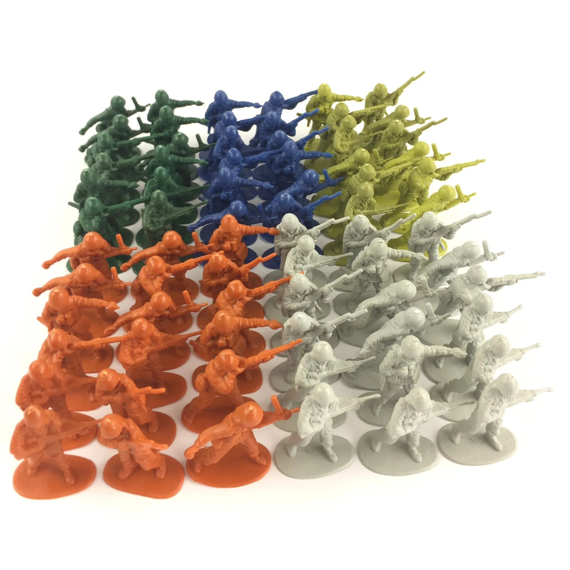 Модель солдата высотой 5 см военная песочница пластиковая игрушка солдат