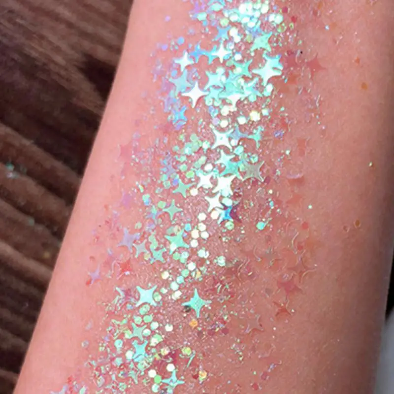 2019 Горячая Распродажа 4 цвета Алмазные блестки тени для век Русалка гель макияжа