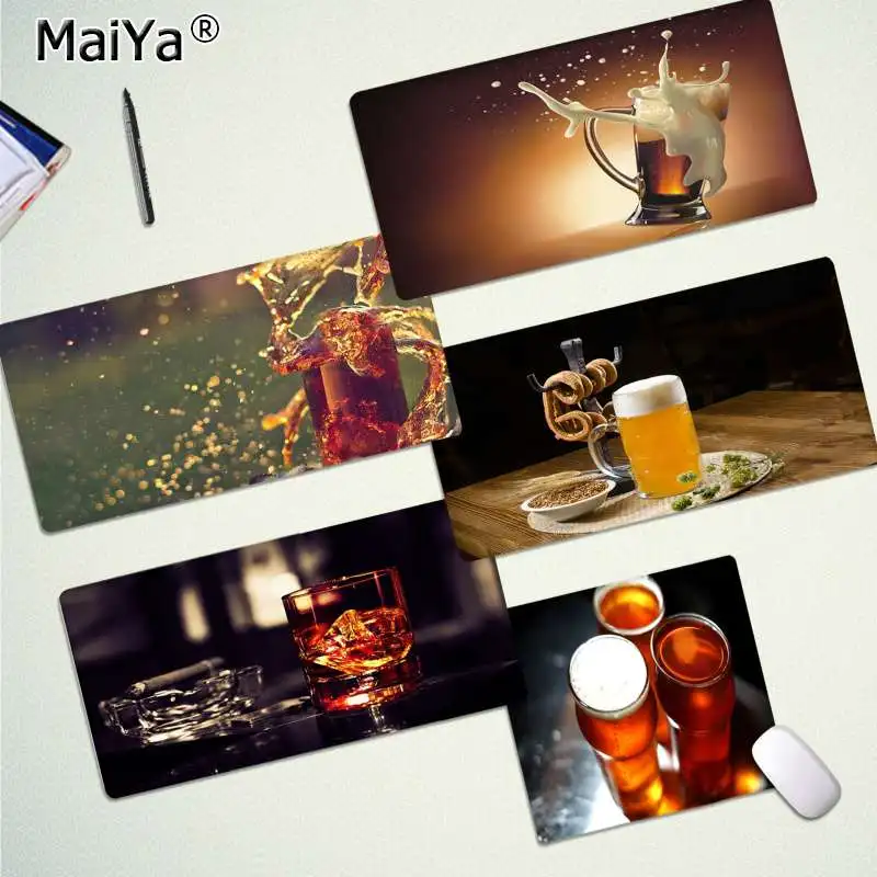 

Резиновый коврик для игровой мыши Maiya с изображением пива