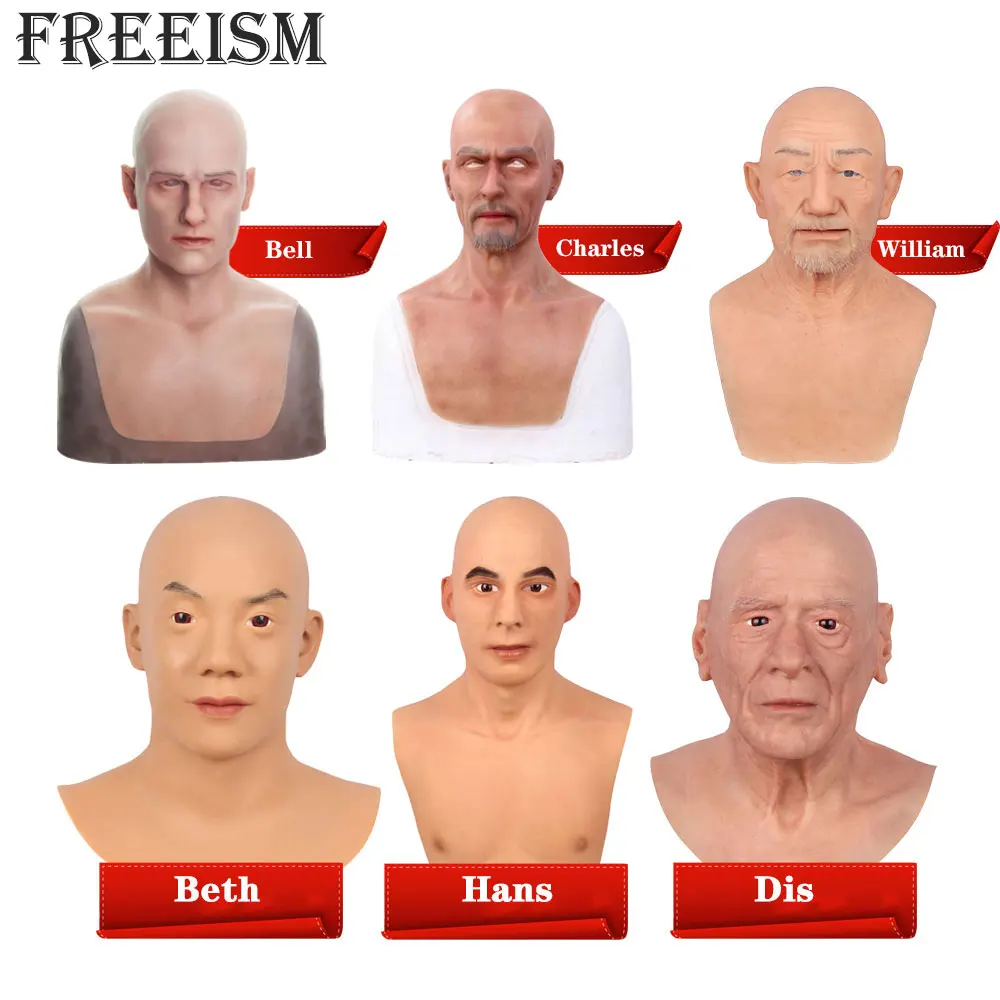

Disfigurement Repair Disguise Self Artificial Human Skin Face For Women Realistic Crossdresser Transgender Silicone Breast Forms