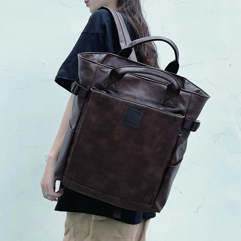 Модный дизайнерский женский рюкзак, высококачественные женские кожаные рюкзаки, вместительный рюкзак с защитой от кражи, женский водонепр...
