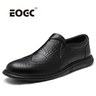 Мужские туфли-оксфорды из натуральной кожи, деловые Свадебные модельные туфли ручной работы, уличные мужские туфли на плоской подошве, размера плюс