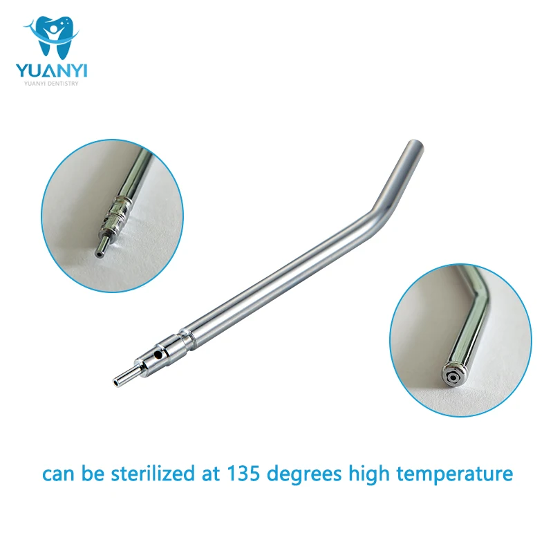 Насадки для зубной 3-х функциональной шприц-пистолета с воздушным и водяным спреем и тройными штукатурками.