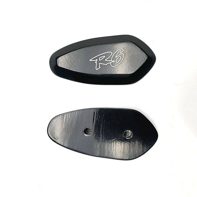 

Mirror Block Off Cap Mirror Base Plates Cover Black For Yamaha YZF R6 1999 2000 2001 2002 2003 2004 2005 2006 2007