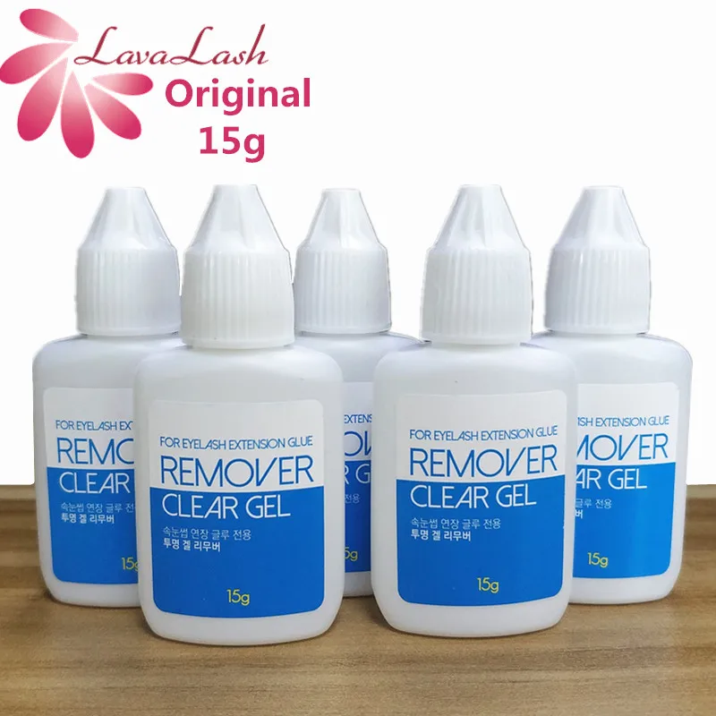 5 бутылок прозрачный гель для наращивания ресниц 15 г поддельный клей средство
