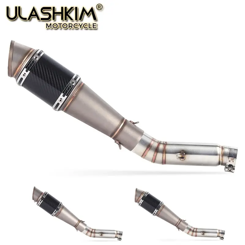 Выхлопная труба глушителя для мотоцикла средняя без шнуровки HONDA CBR400 CB500R CBR500R 2013