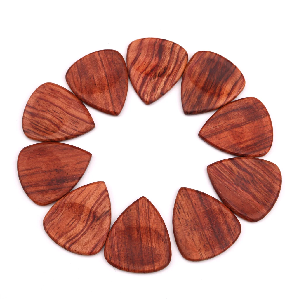 

Бразильский медиатор для гитары в форме сердца из розового дерева сделанная вручную гитара