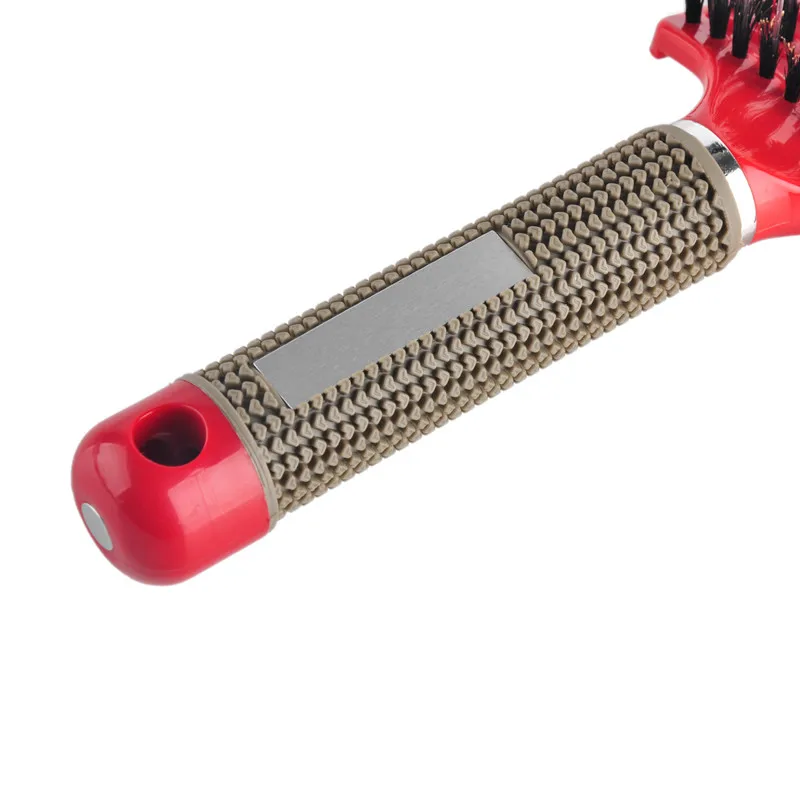 Массажные расчески для волос женщин щетка с щетиной и нейлоновой мокрых вьющихся