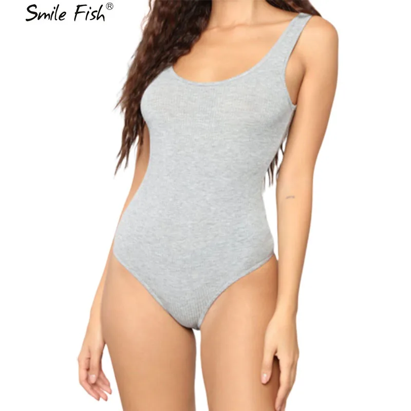 

Обтягивающее повседневное Боди без рукавов на бретелях, боди для женщин, трикотажные хлопковые ребристые эластичные комбинезоны Mujer, однот...