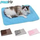 Охлаждающий коврик для собак, 5 размеров, одеяло для кошек, летняя моющаяся кровать для собак, маленький, средний и большой размер