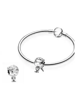 

Brand new 100% sterling silver friend rose bracelet suit for original DIY pan bracelet