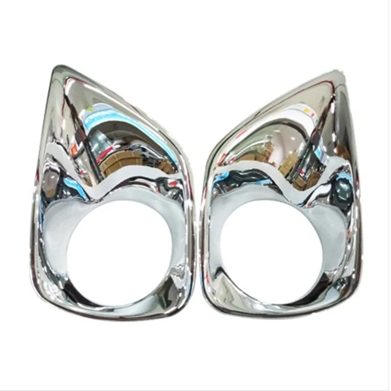 Автомобильная Передняя хромированная противотуманная фара декоративная крышка