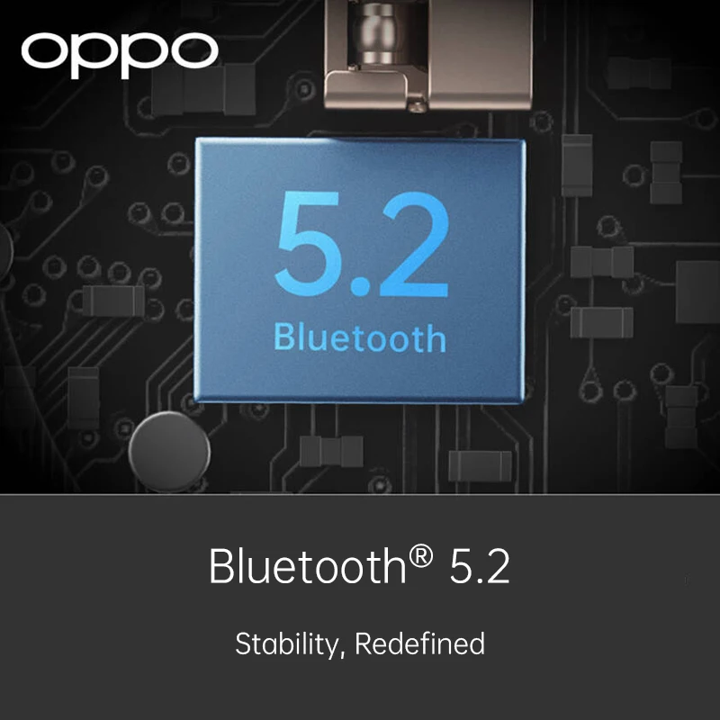 OPPO ENCO Buds TWS Earphone Wireless Bluetooth 5.2 Earbuds AI Noise Cancellation IP54 Water Resistant For Reno 4 PRO | Электроника