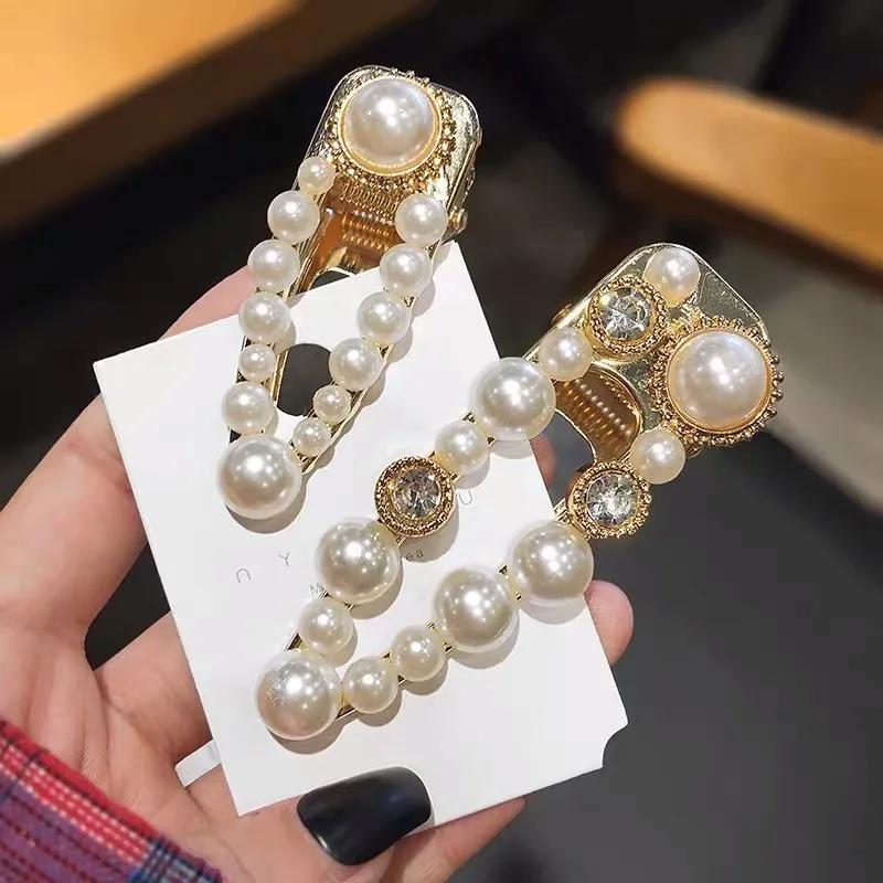 Женские заколки для волос с искусственным жемчугом новые корейские