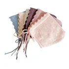 Новинка, яркие однотонные хлопковые шапки принцессы для девочек, мягкая Регулируемая шапка для новорожденных, осенние детские аксессуары