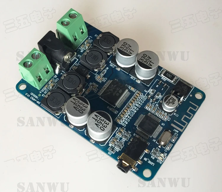 Плата усилителя мощности Bluetooth TDA7492P 10-25 в модифицированный Bluetooth-динамик 2*25 Вт |