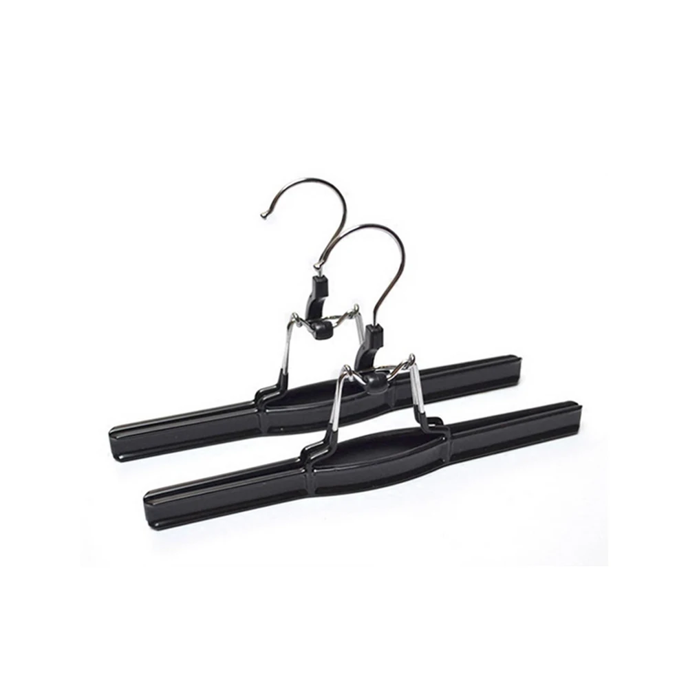 

4PCS Skirt clip multifunctional magic pants rack foldable skirt clip PVC non-slip drying skirt clip rack