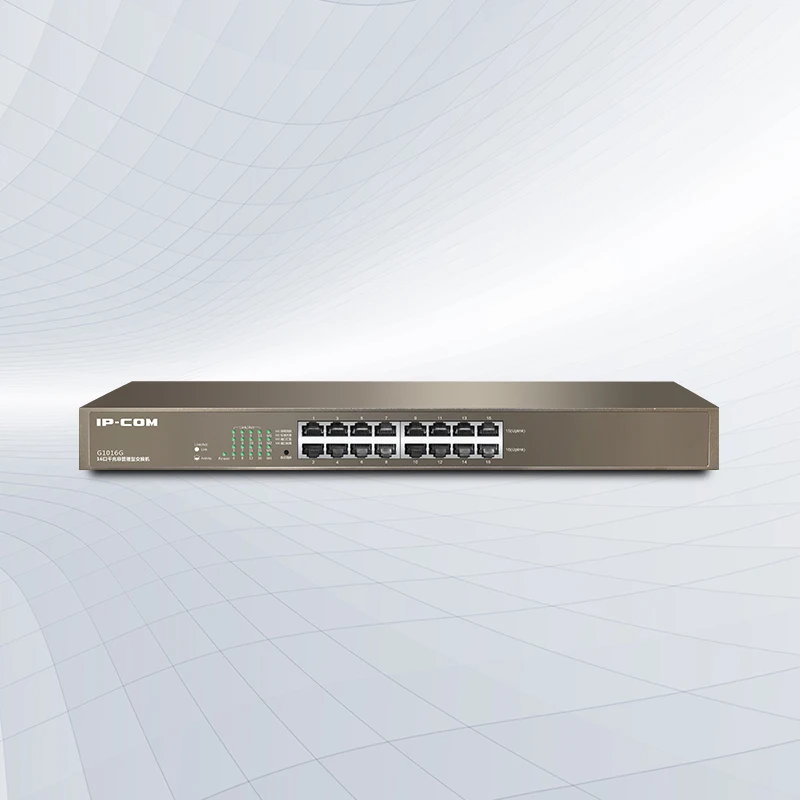 16 портовый 1000M гигабитный сетевой коммутатор IPCOM G1016G автоматический MDI/MDI X