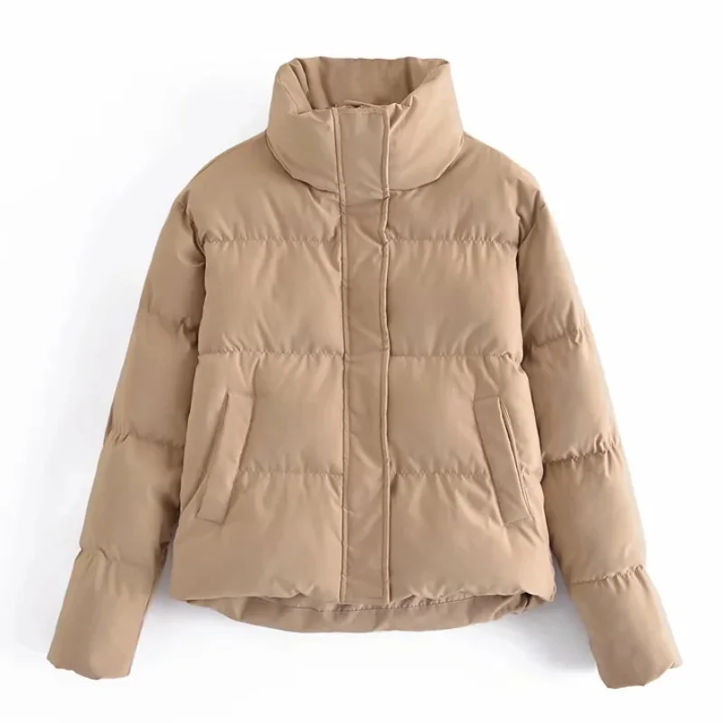 

NEW2021 Women Warm Parka Jacket Coats Solid Color Button Up Thick Warm Coat Vintage Long Sleeve Pockets Fashion Outerwear Tops