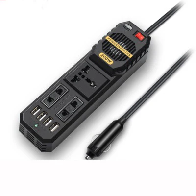 Автомобильные инверторы 200 Вт автомобильный инвертор напряжения постоянного