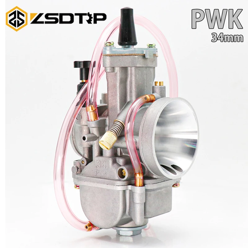 Карбюратор ZSDTRP PWK 21/24/26/28/30/32/34 мм для скутеров внедорожников 50 cc 250 куб.