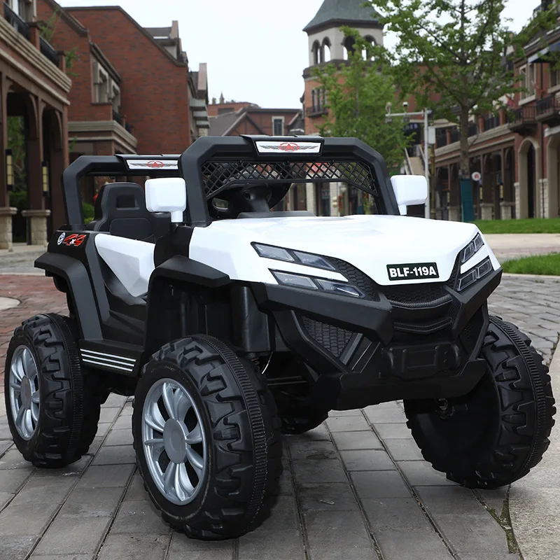 Детский электромобиль четырехколесный привод мальчик и девочка дистанционное