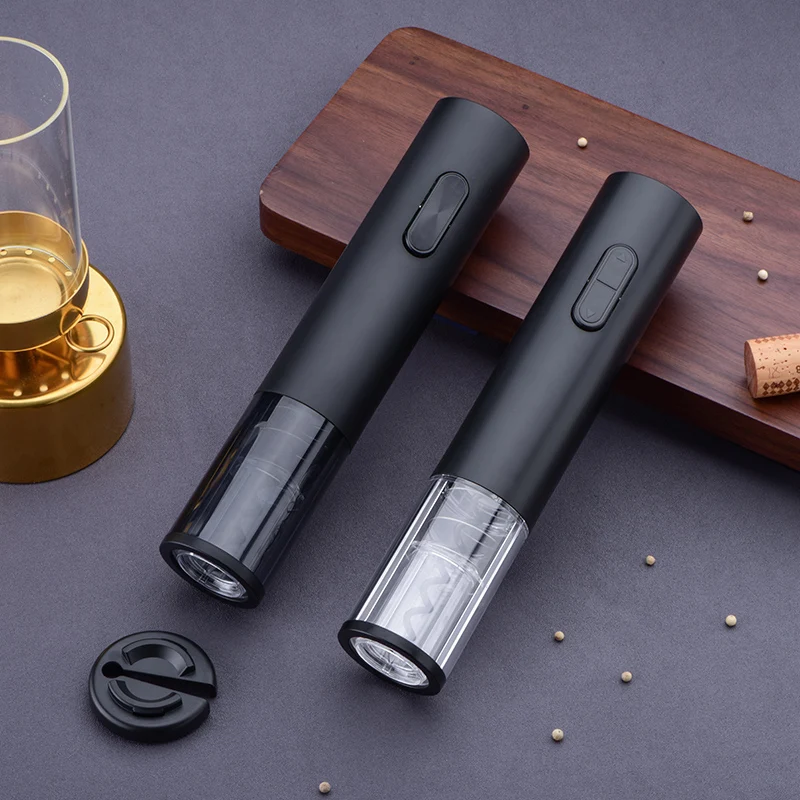 2021 electric wine bottle opener automatic corkscrew battery powered pin cork remover kitchen tool bar accessories home gadget free global shipping