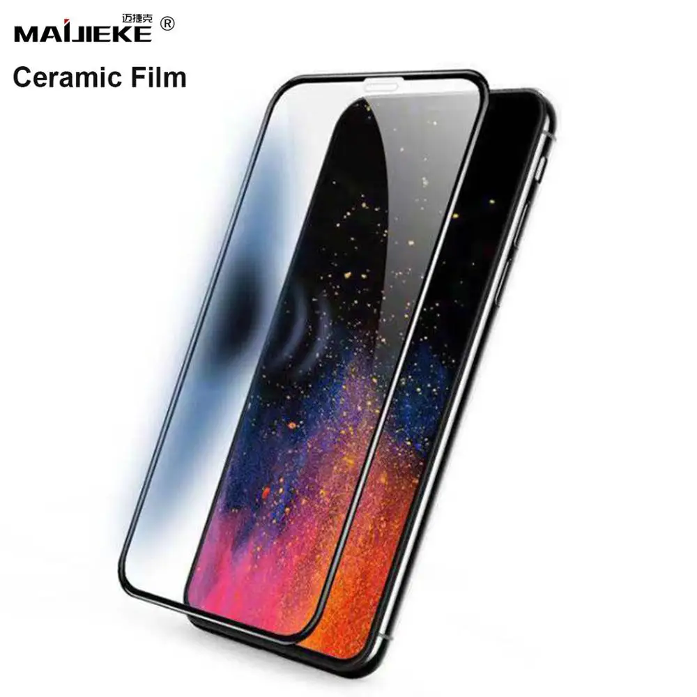 10 шт. полностью покрывающая керамическая пленка для iPhone 11 Pro Max Xr X Xs max 8 plus 7 6s 6