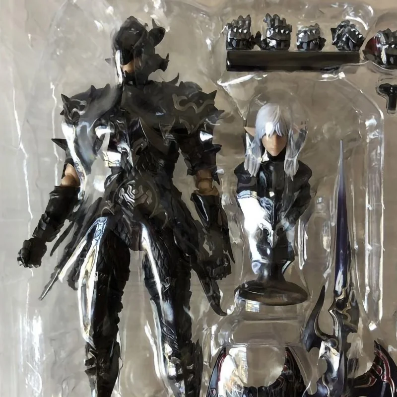 

27cm Final Fantasy Play Arts Action Figure Dragon Knight PA Movable Estinien Wyrmblood Model Toys