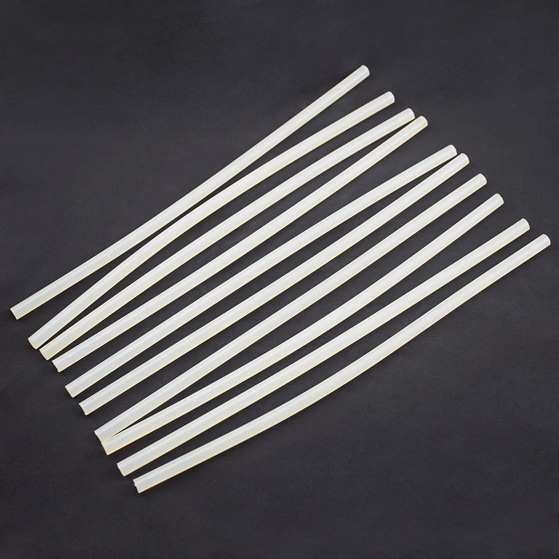 10 шт. прозрачные термоплавкие Клеевые стержни для клеевого пистолета инструмент