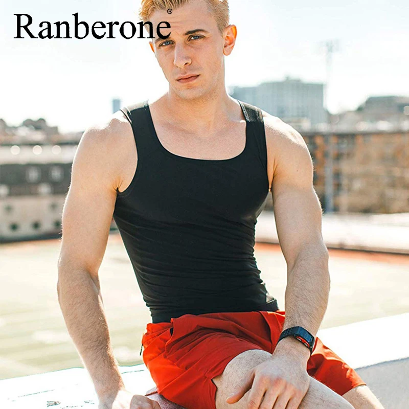 Men's Clothing Body Shaper Vest Gym Top Sweat Shapers Men Hot Sauna Effect Slims Fitness Vests Women Workout Sport Shirt Corset