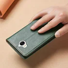 Чехол-бумажник для Huawei Y5 2017, кожаный силиконовый чехол-накладка для Huawei Y6 2017, флип-чехол с отделениями для карт, чехол для телефона