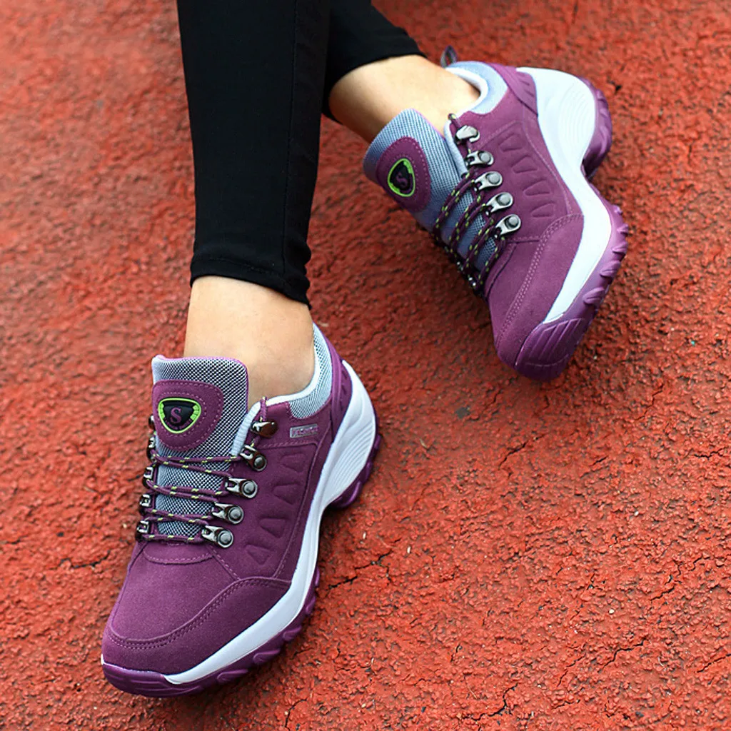 Женские кроссовки 2019 года Модные женские на платформе удобные дышащие сетчатые