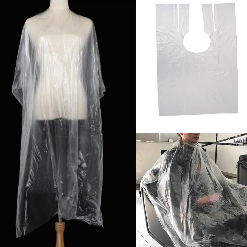 

160pcs 150x130cm Disposable Hair Cutting Capes Set Salon Gown Protect Unisex