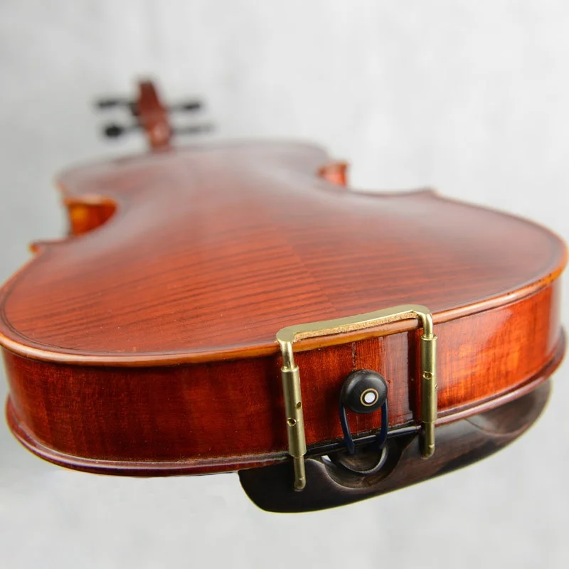 4/4 полноразмерная Кленовая огневая твердая скрипка с чехлом и бантом полный