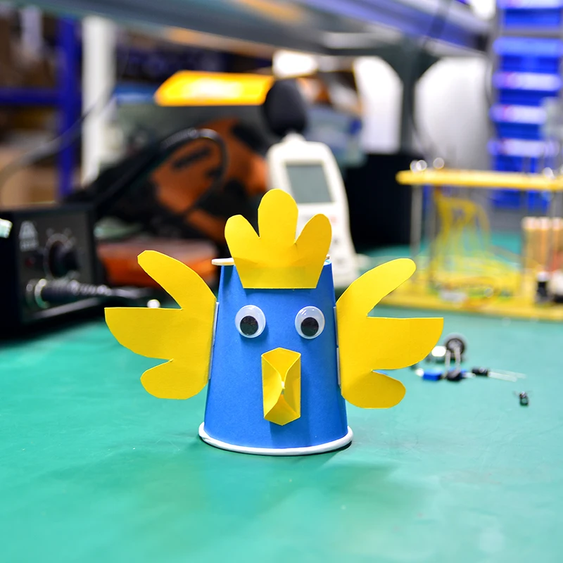 Сделай Сам в чашке курица вызов разработка умный стебель двигатель игрушка наука