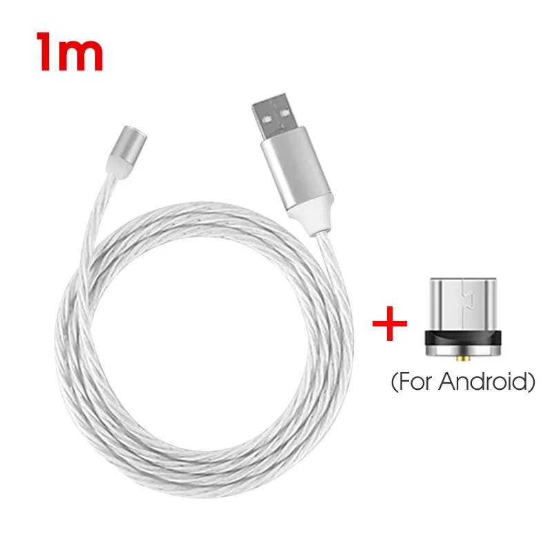07 Крутой Магнитный USB кабель для быстрой зарядки usb type C кабель магнитное зарядное устройство для зарядки данных Micro USB кабель мобильного телефона кабель USB шнур - Цвет: 07