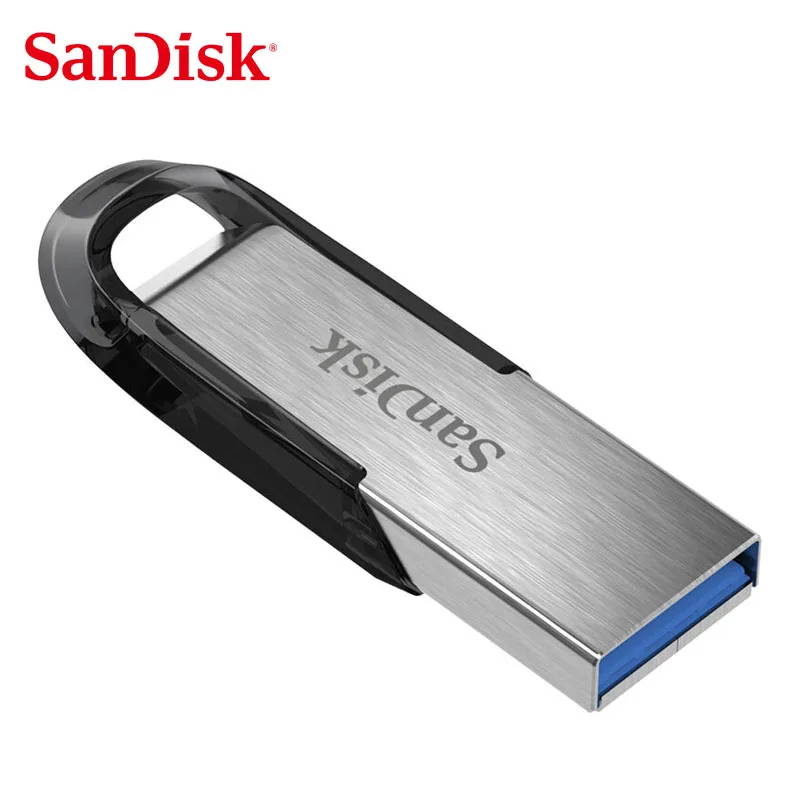Двойной Флеш-накопитель SanDisk Ultra Flair USB 3 0 Флеш накопитель 128 Гб 64 скоростью чтения