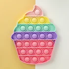 Забавная игрушка-антистресс в форме мороженого, игрушки для детей, для мальчиков и девочек, для взрослых, игрушки для снятия стресса, Обучающие мини-игрушки