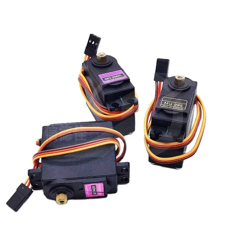 MG995 MG996R MG946R металлический Стандартный рулевой механизм 180 градусов Цифровой