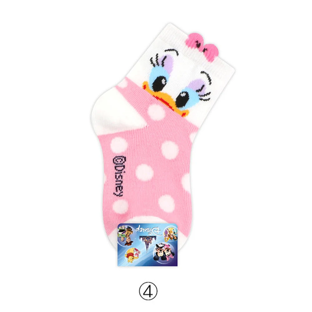 Disney Kids/хлопковые короткие носки для мальчиков и девочек Детские тапочки Сезон