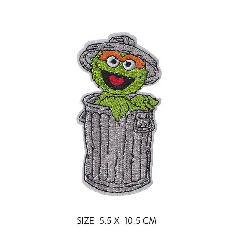 Набор из 10 символов Улица Сезам Elmo печенье монстр большая птица Эбби Зои вышитая