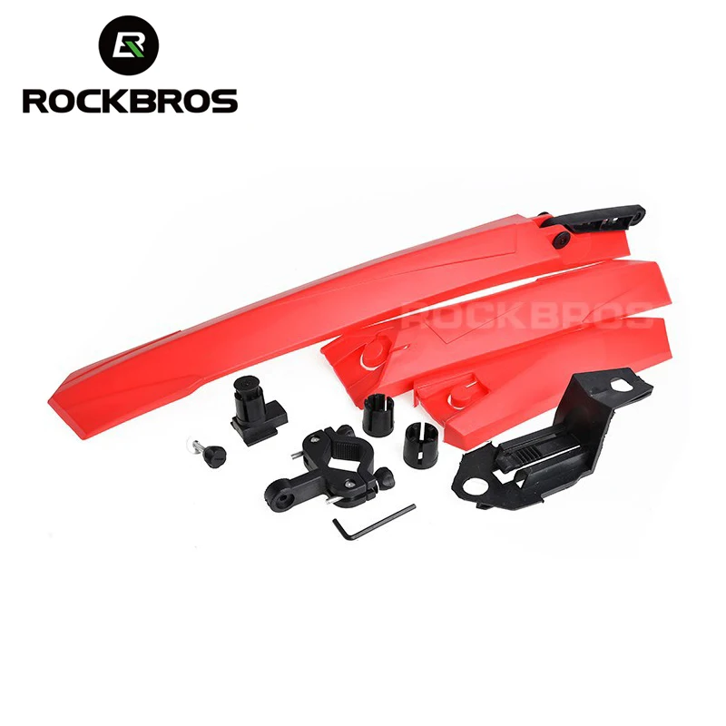 ROCKBROS 26-дюймовый велосипед MTB переднее и заднее крыло Bicicleta запчасти быстросъемный
