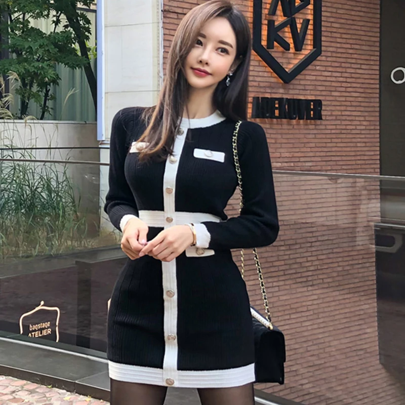 Женское винтажное платье карандаш H Han Queen Элегантное однобортное облегающее