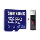 SAMSUNG ProPlus 128256512 Гб карта памяти MicroSDTF, U3 V30, чтение 160