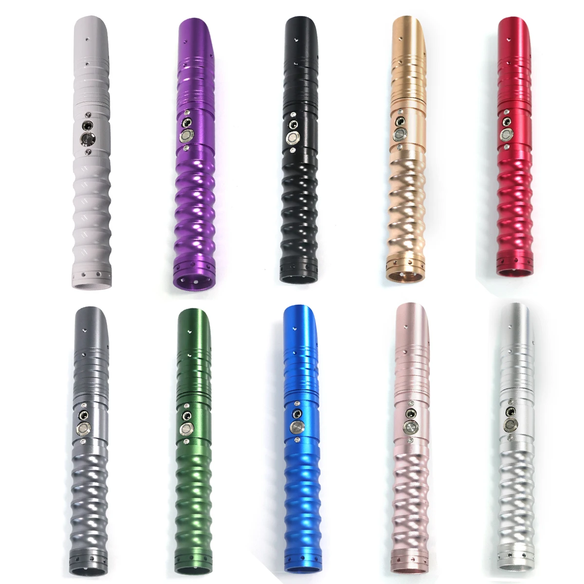 

LGT Lightsaber RGB Metal Handle Sword 6 Sets Sound Jedi Sith Luke Light Saber Force FX Heavy Dueling Color Changing FOC Lock Up